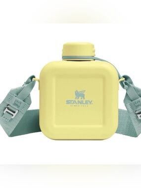 Stanley Next x Nature Canteen 25oz Yellow Insulated Water Bottle New